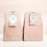 Elegant Ivory Floral Bridal Shower Gift Tags<br><div class="desc">Beautiful gentle ivory garden florals paired with elegant script for all your occasions. You can choose between different background colors. Check out our store for more items from this collection.</div>