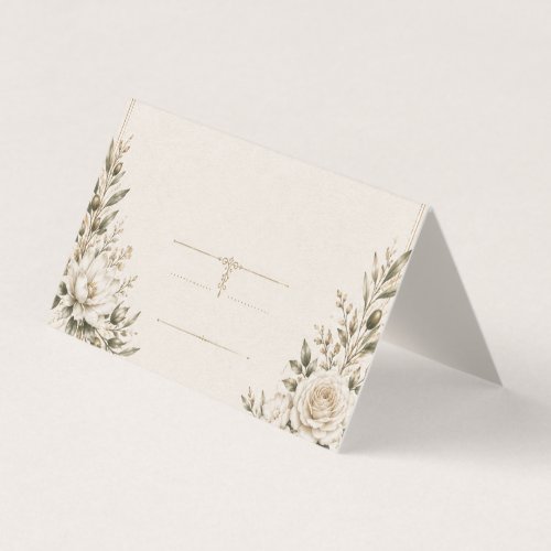 Elegant Ivory Wedding Invitation with Champagne