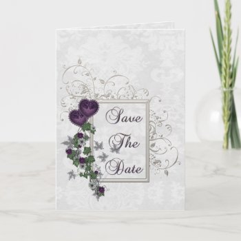 Elegant Ivy Wedding Suite Save The Date Invitation by RainbowCards at Zazzle