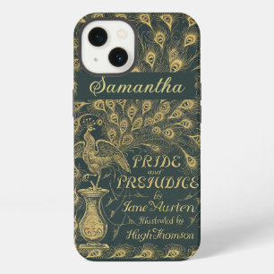 Elegant Jane Austen Pride and Prejudice Book Cover