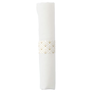 Elegant Japanese Bridal Shower Napkin Bands