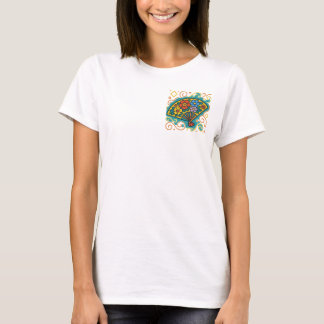 Elegant Japanese Floral Harmony T-Shirt