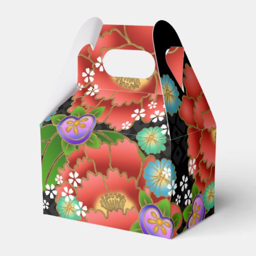 Elegant Japanese pattern Favor Box