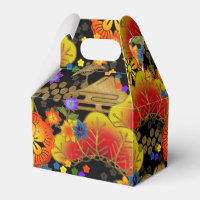 Elegant Japanese pattern Favor Box