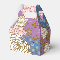 Elegant Japanese pattern Favor Box