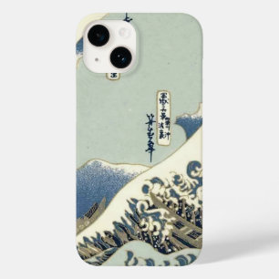Elegant Japanese Washi Origami Ocean Waves Case-Mate iPhone 14 Case