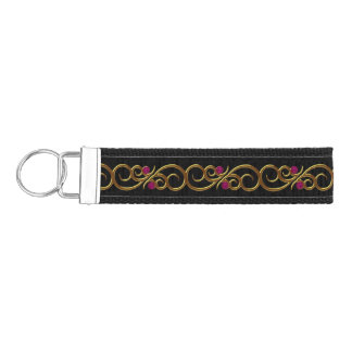 Elegant Jewel Look Custom Wrist Key Chain