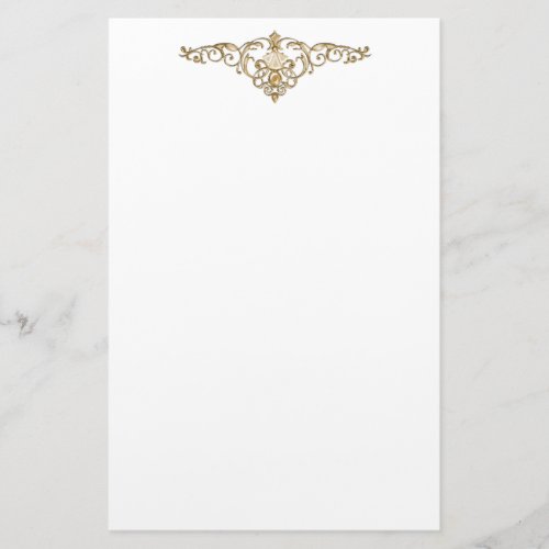 Elegant jewel Stationery Paper