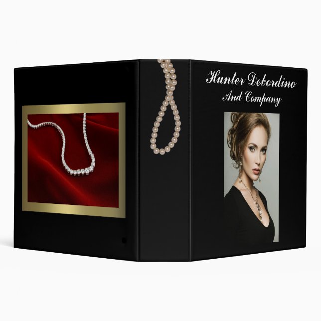 Elegant Jeweler  Binder - SRF (Background)