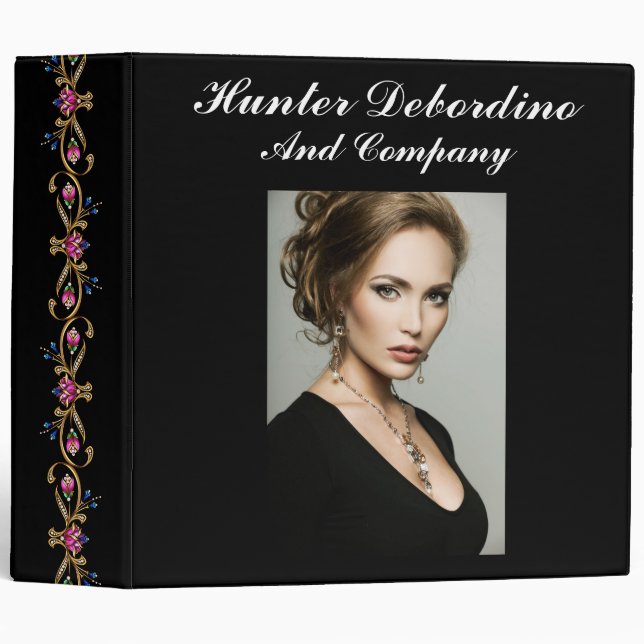 Elegant Jeweler  Binder - SRF (Front/Spine)