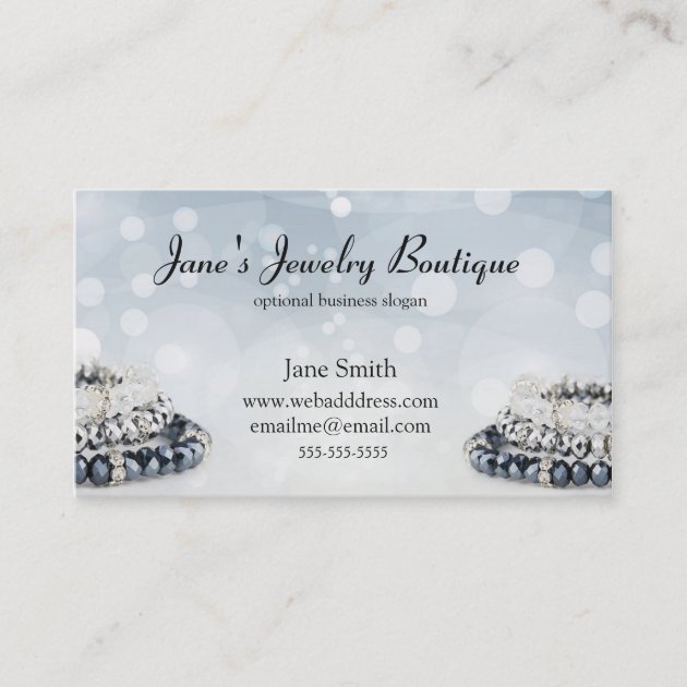 free printable jewelry business card templates
