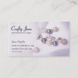 Elegant Jewelry Business Card Design Template at Zazzle