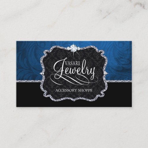 Elegant Jewelry Business Card Template