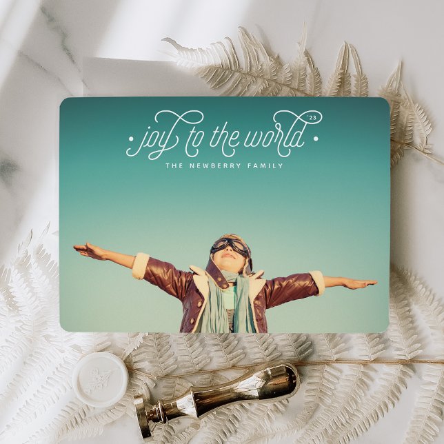 Elegant Joy | Holiday Photo Card (Creator Uploaded)