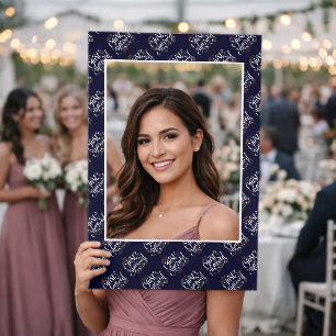 Elegant Just Married Selfie Frame