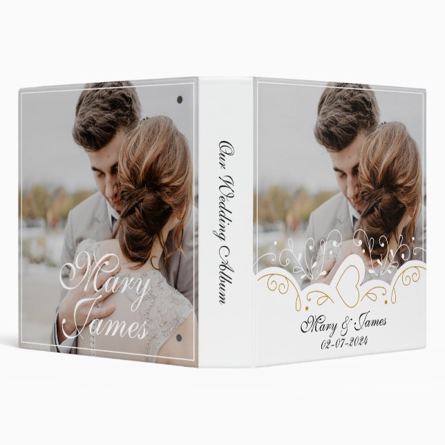elegant keepsake memories album  3 ring binder (Background)