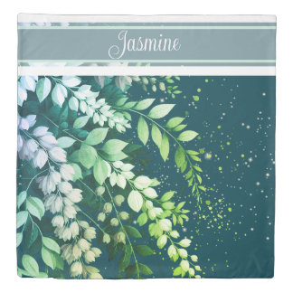 Elegant Laburnum Cascade Duvet Cover