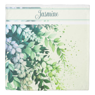 Elegant Laburnum Cascade Duvet Cover