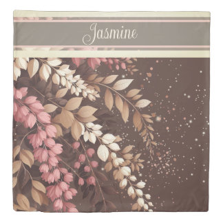 Elegant Laburnum Cascade Duvet Cover