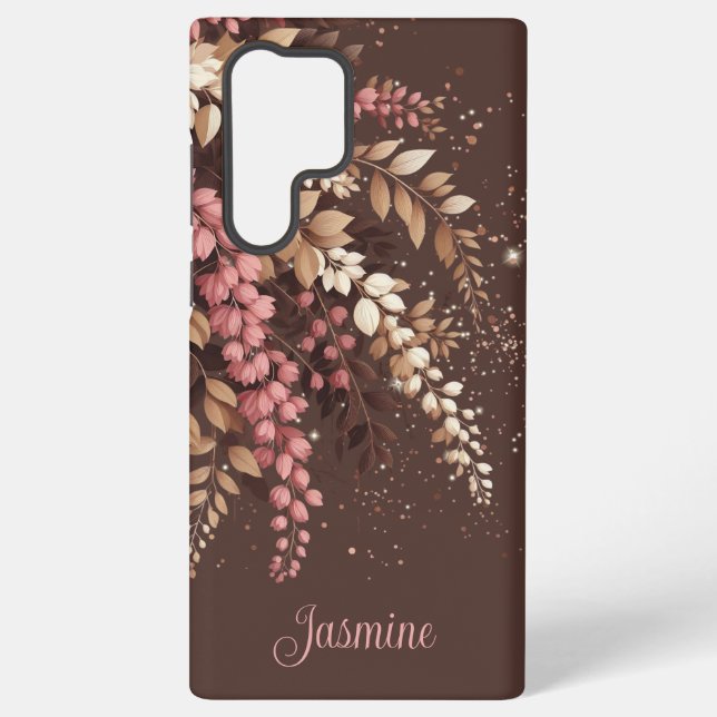 Elegant Laburnum Cascade Samsung Galaxy Case (Back)