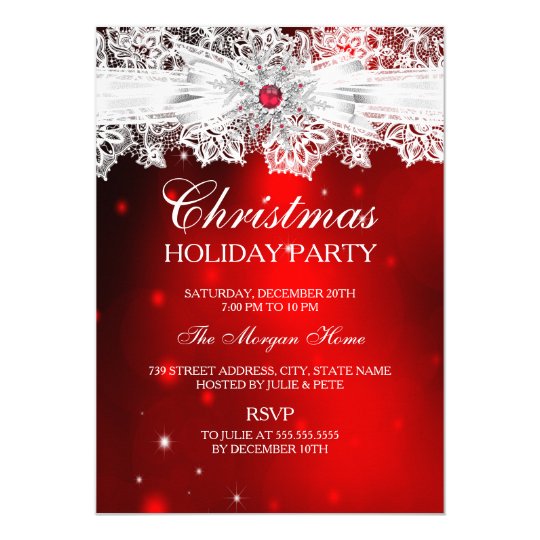 classy christmas invitations