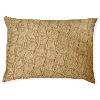 Elegant lace fabric: textured patterns. pet bed