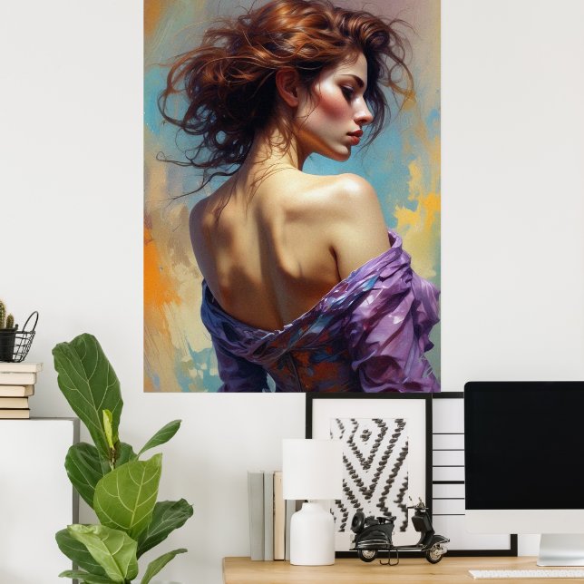 Elegant Lady  Poster (Home Office)