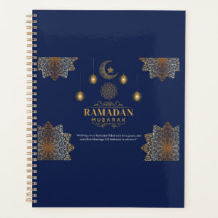 Elegant Lantern Glow Ramadan Greeting Planner