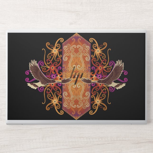 Elegant Laptop Case for HP EliteBook Skin (Front)