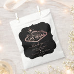 Elegant Las Vegas Destination Wedding Favor Bag<br><div class="desc">Celebrate in style with these elegant and very trendy Las Vegas wedding favor bags. The design is easy to personalize with your special event wording and your guests will be thrilled when they see these fabulous favor bags. Matching wedding items can be found in the collection.</div>