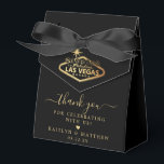 Elegant Las Vegas Destination Wedding Favor Boxes<br><div class="desc">Celebrate in style with these modern and very trendy Las Vegas wedding favor boxes. The design is easy to personalize with your own wording and your family and friends will be thrilled when they receive this fabulous favor boxes. Matching items can be found in the collection.</div>