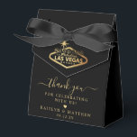 Elegant Las Vegas Destination Wedding Favor Boxes<br><div class="desc">Celebrate in style with these modern and very trendy Las Vegas wedding favor boxes. The design is easy to personalize with your own wording and your family and friends will be thrilled when they receive this fabulous favor boxes. Matching items can be found in the collection.</div>