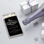 Elegant Las Vegas Destination Wedding Favor Matchboxes<br><div class="desc">Celebrate in style with these modern and very trendy wedding favors. This design is easy to personalize with your special event wording and your guests will be thrilled when they see these fabulous matchboxes.</div>
