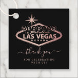 Elegant Las Vegas Destination Wedding Favor Tags<br><div class="desc">Celebrate in style with these modern and very trendy wedding tags. This design is easy to personalize with your special event wording and your guests will be thrilled when they see these fabulous tags.</div>