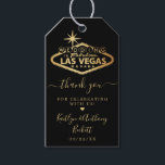 Elegant Las Vegas Destination Wedding Gift Tags<br><div class="desc">Celebrate in style with these modern and very trendy wedding tags. The design is easy to personalize with your special event wording and your guests will be thrilled when they see these fabulous tags.</div>