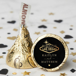 Elegant Las Vegas Destination Wedding Hershey®'s Kisses®