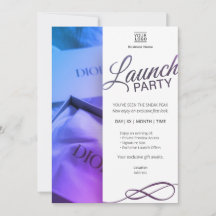 Elegant Launch Party Invitation Template