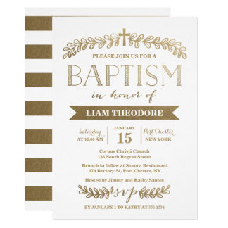 cheap baptism invitation