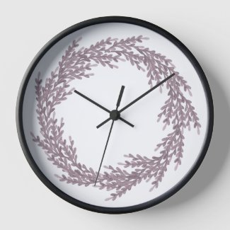  Elegant Lavender Botanical Wreath 