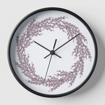  Elegant Lavender Botanical Wreath 