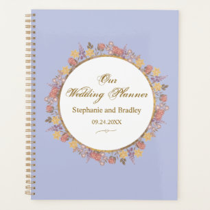 Elegant Lavender Floral Wedding Planner