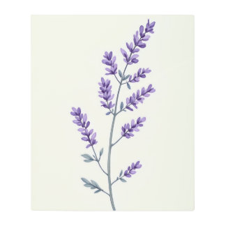 Elegant Lavender Plant.Master Bedroom Wall Art