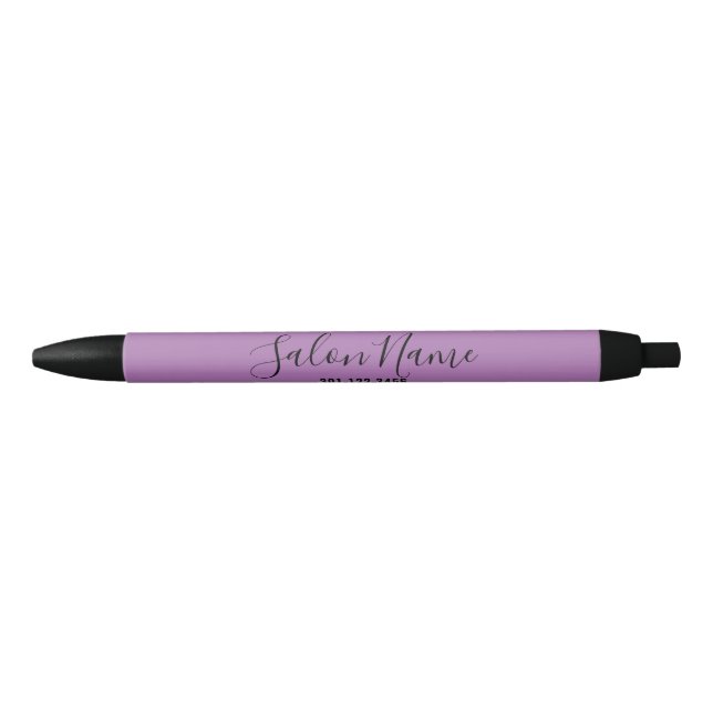 Elegant Lavender Promotional for Salon Pen (Front)