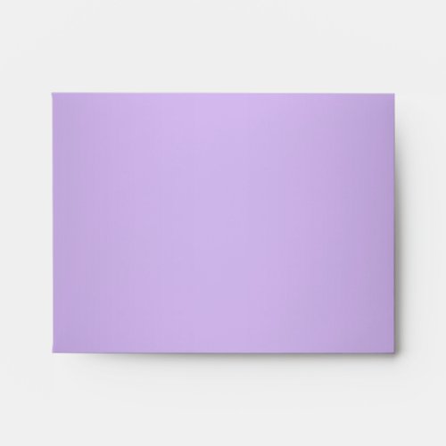 Elegant Lavender Purple Linen RSVP Envelopes