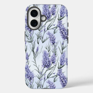 Elegant Lavender Tough iPhone 16 Case