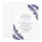 Elegant Lavender Wedding Invitation