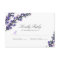 Elegant Lavender Wedding RSVP