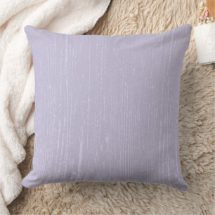 Elegant Lavender Wood Grain Throw Pillow