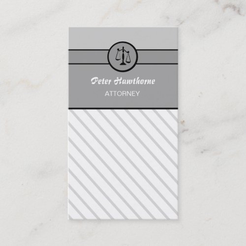 Law Attorney Lawyer Justice Scales Business Cards