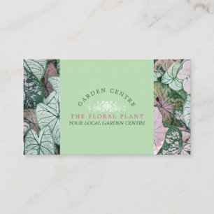 Elegant Leaf, Garden Center, Horticulturist Business Card